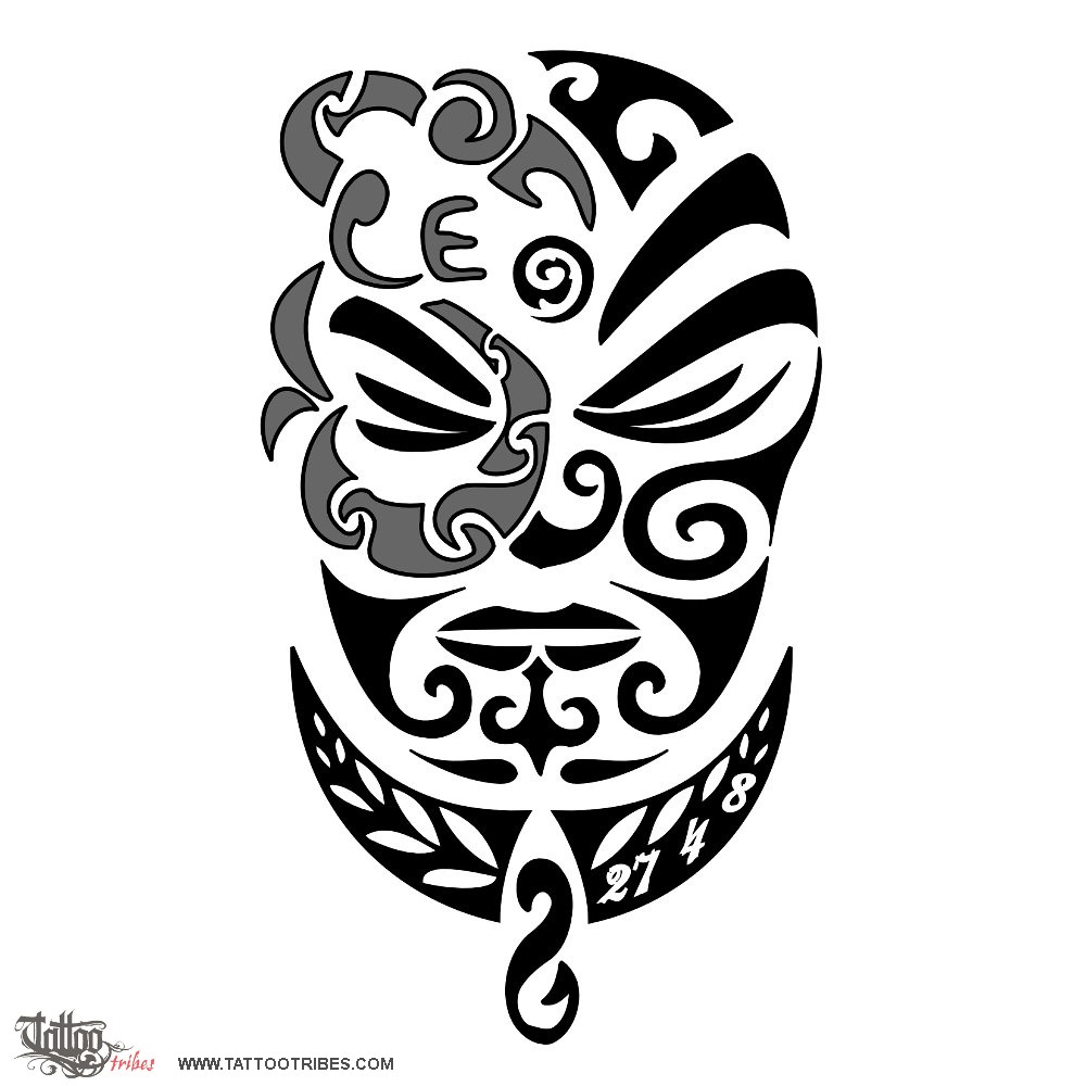 Tattoo image of Mana, Autority, power downloadable hi-res tattoo flash design
