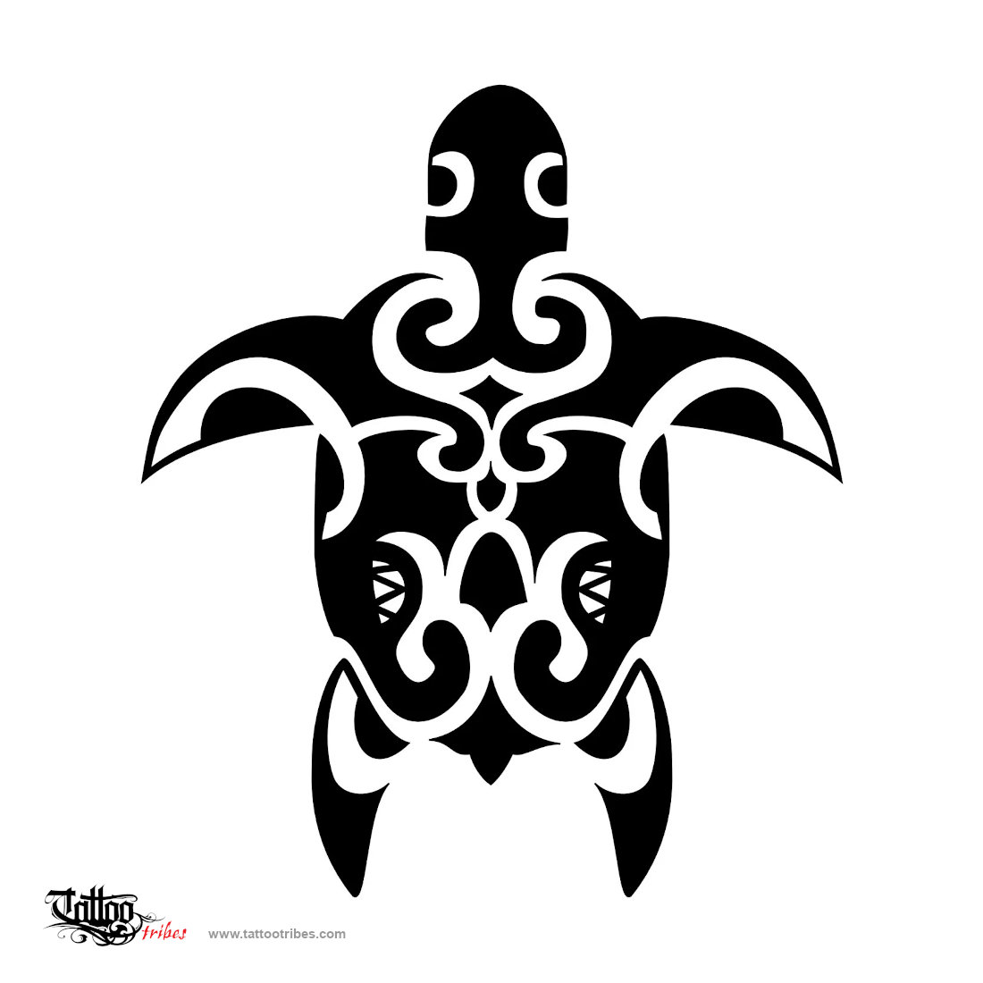 Tattoo image of Turtle, Navigator, family downloadable hi-res tattoo flash design
