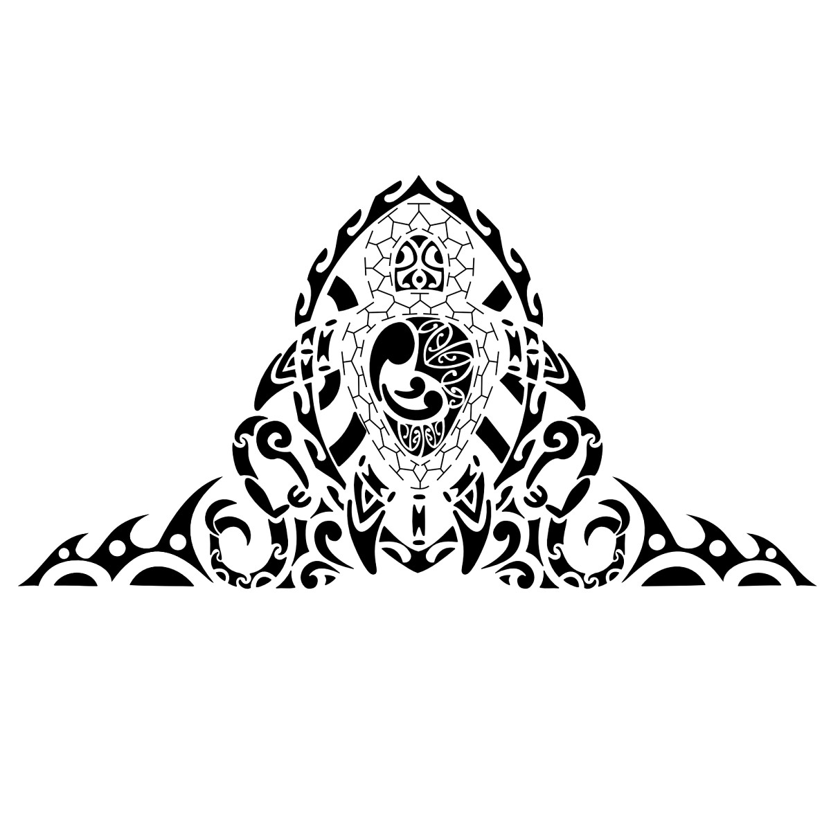 Tattoo image of Whaea, Mother downloadable hi-res tattoo flash design