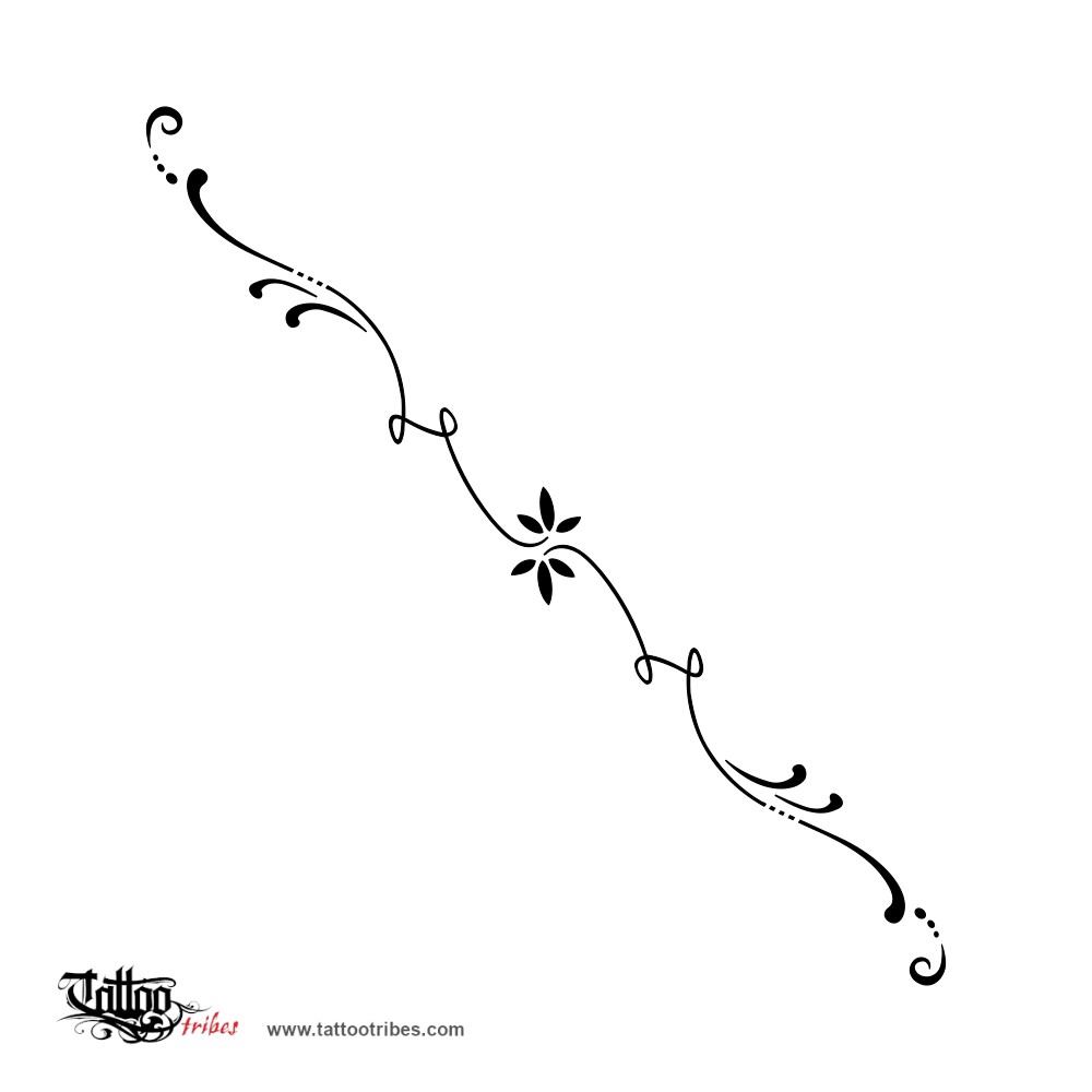 Tattoo image of Myrtle bracelet, Love downloadable hi-res tattoo flash design