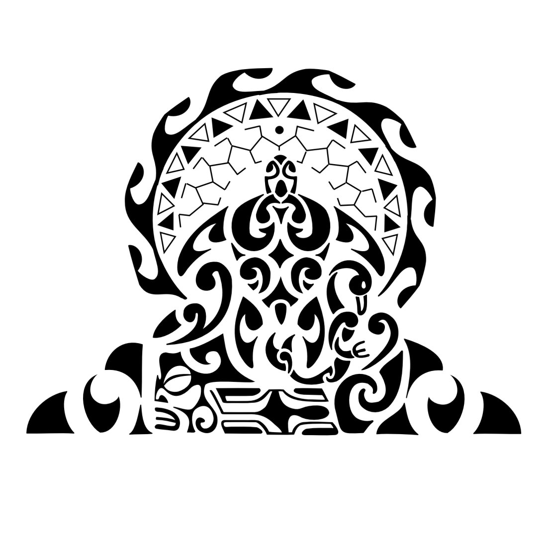 Tattoo image of Hapara, Dawn downloadable hi-res tattoo flash design