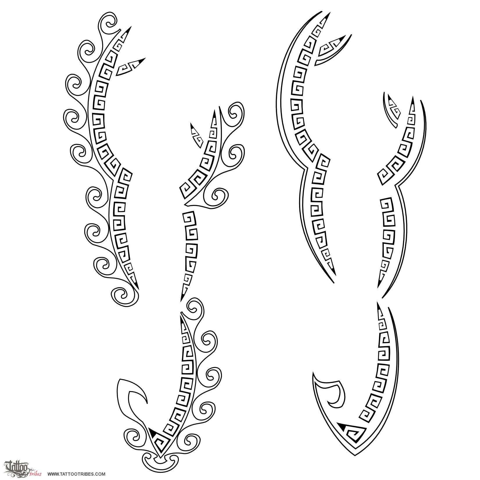 Stencil outline of Scorpion, Dangerous downloadable hi-res tattoo stencil