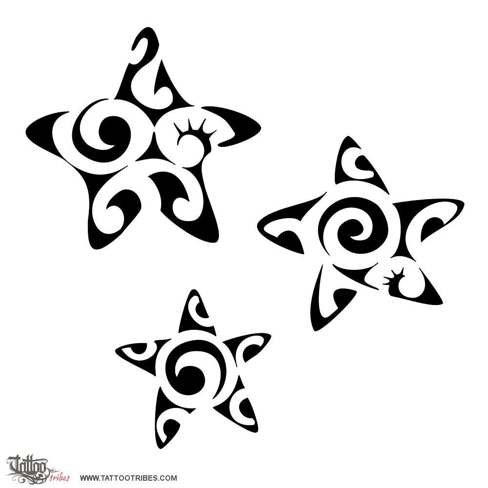 Tattoo image of Kahui, Constellation downloadable hi-res tattoo flash design