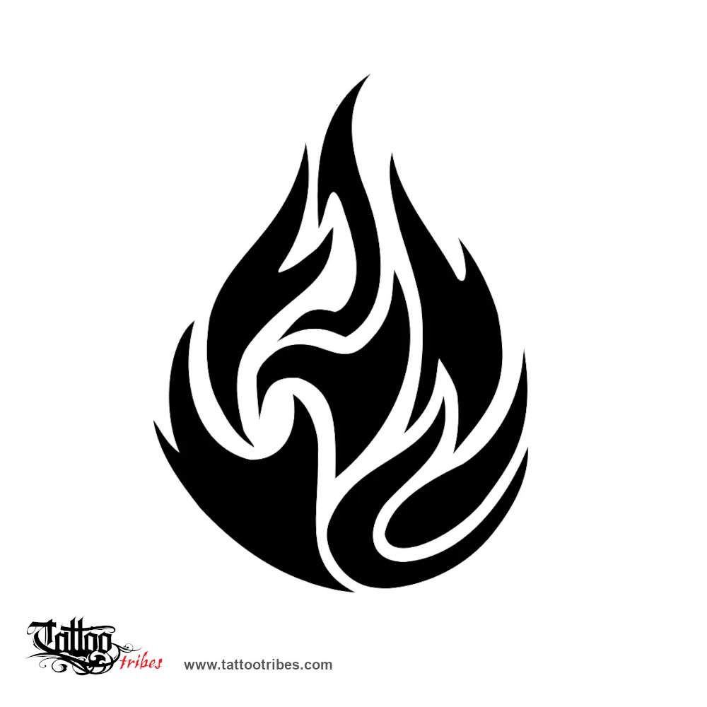 Tattoo image of Fire, Change, aiming high downloadable hi-res tattoo flash design