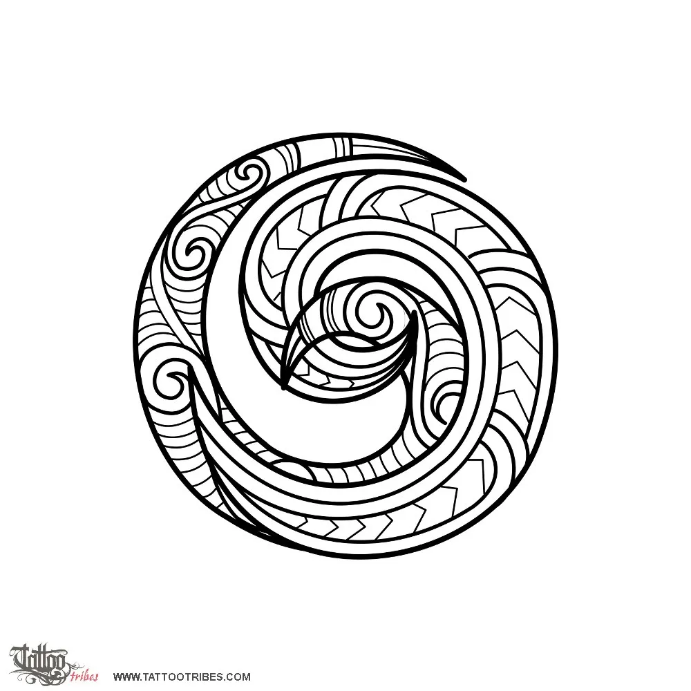 Tattoo image of Double koru, Meeting
