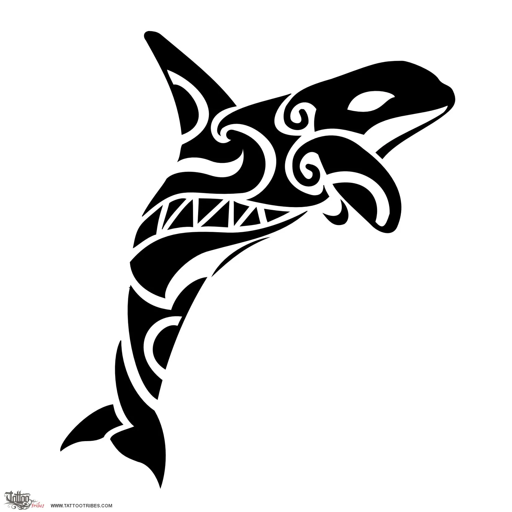 Tattoo image of Killer whale, Swift, lethal