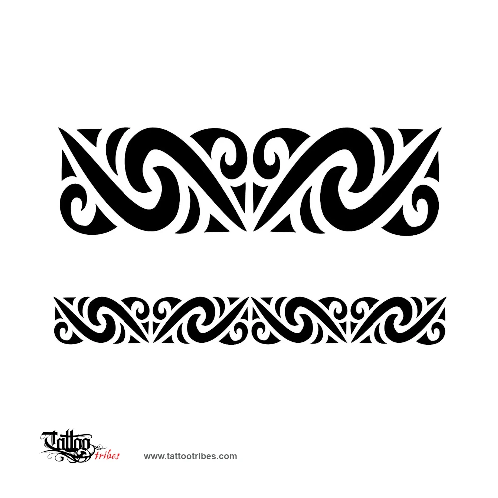 Tattoo image of Maori Armband 3, Wealth, protection