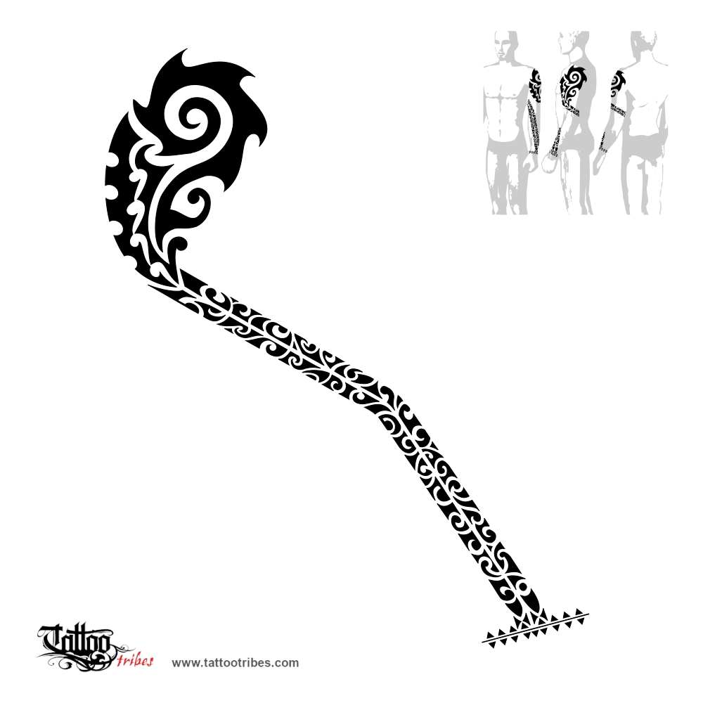 Tattoo image of Tribal armsleeve, Healing