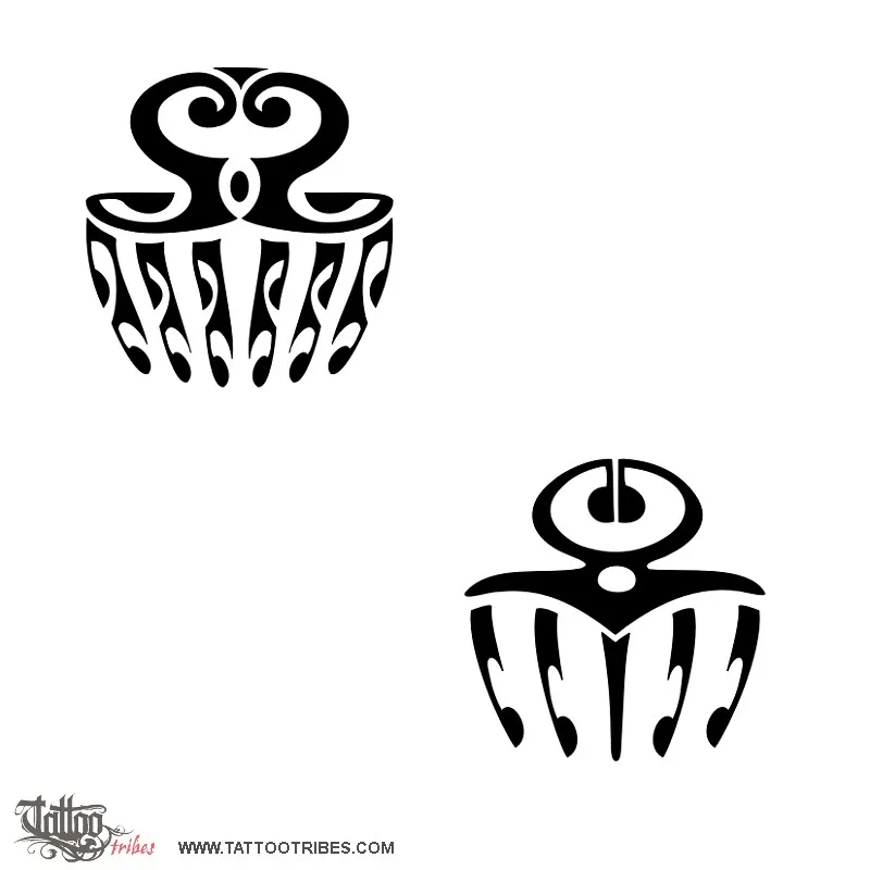 Tattoo image of Maori Duafe, Beauty, femininity