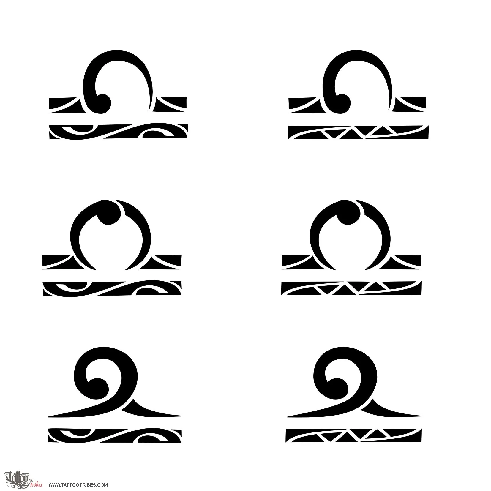 Tattoo image of Libra, Zodiac sign