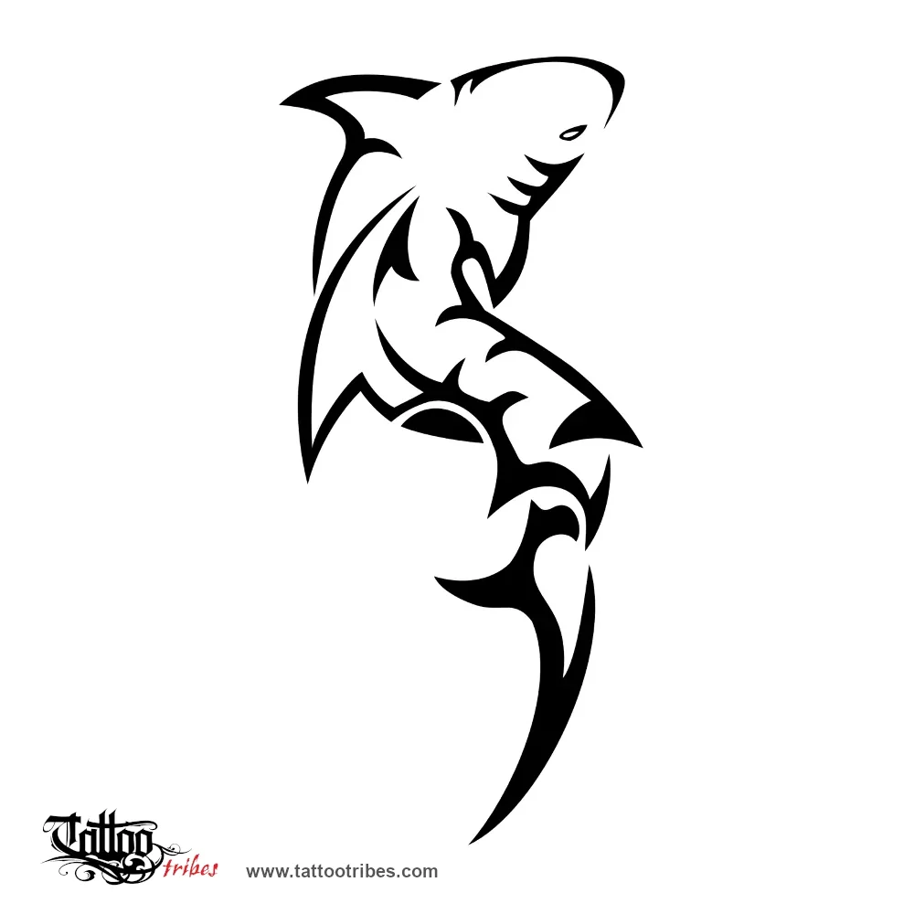 Tattoo image of Tribal shark, Adaptability