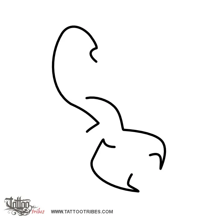 Tattoo image of Minimals - Scorpion