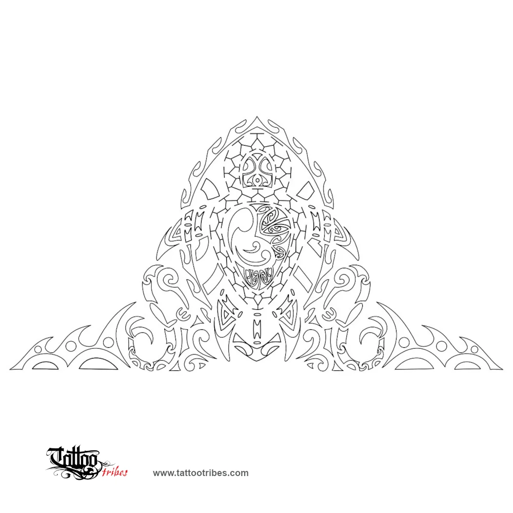 Stencil outline of Whaea, Mother