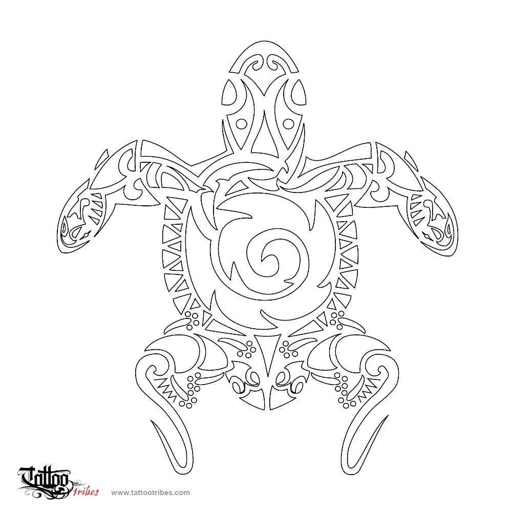Stencil outline of Timatanga, Beginning