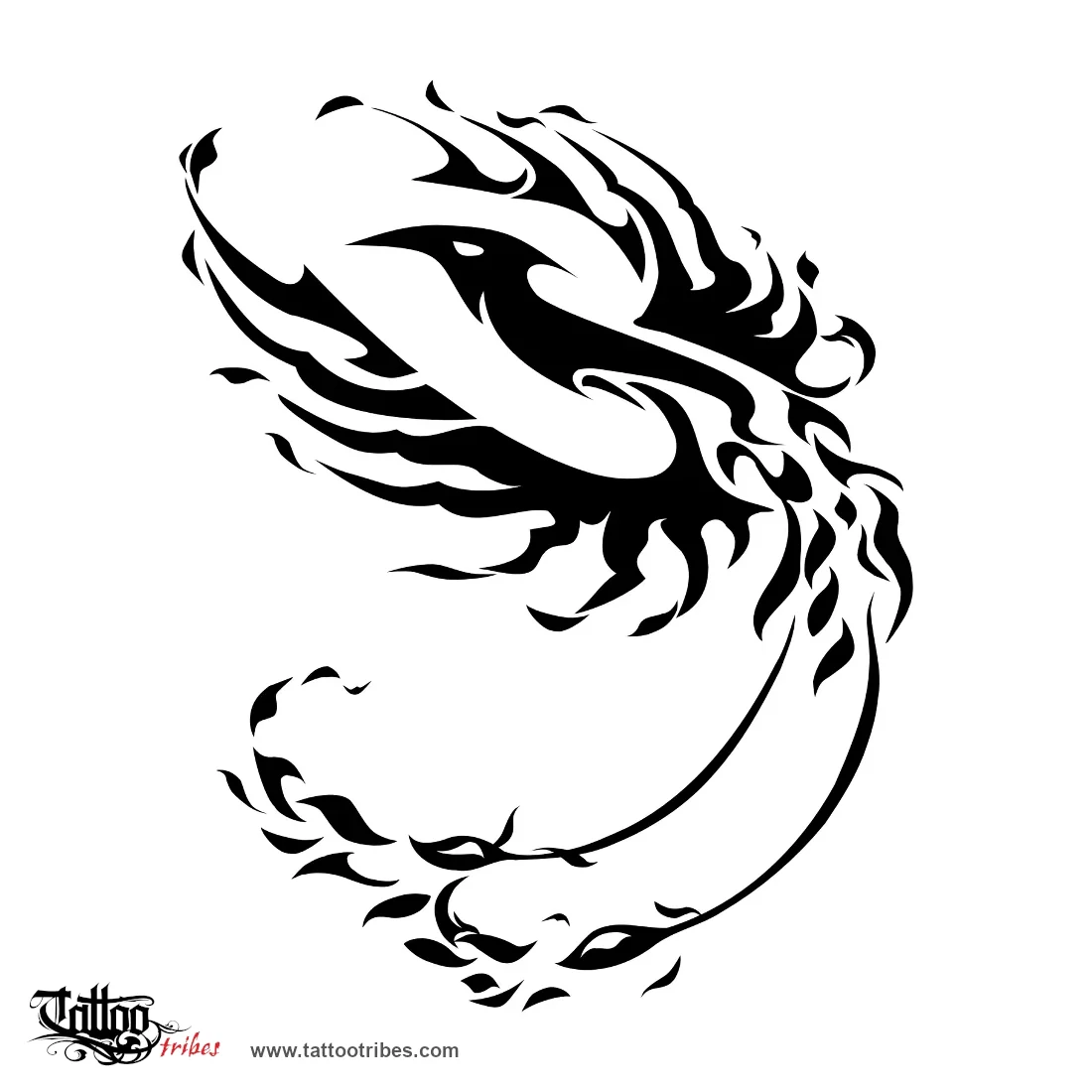 Tattoo image of Phoenix, Rebirth, resurrection