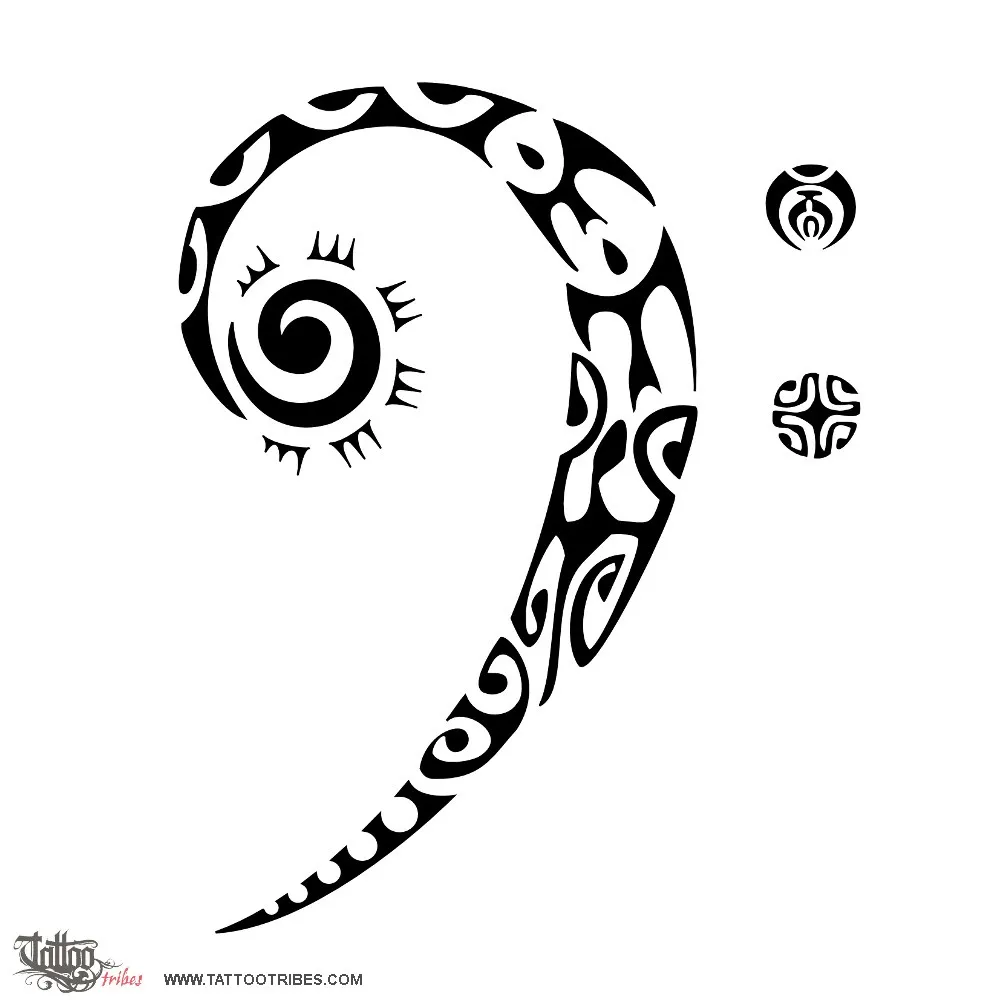 Tattoo image of Bass clef, Music for life