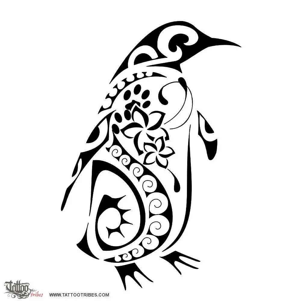 Tattoo image of Penguin, Constancy