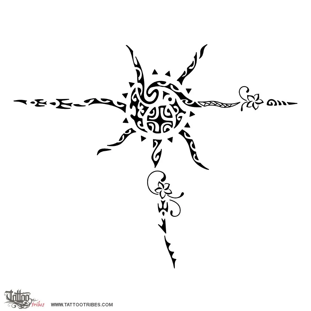 Tattoo image of Hihi o te Ra, Sunbeams