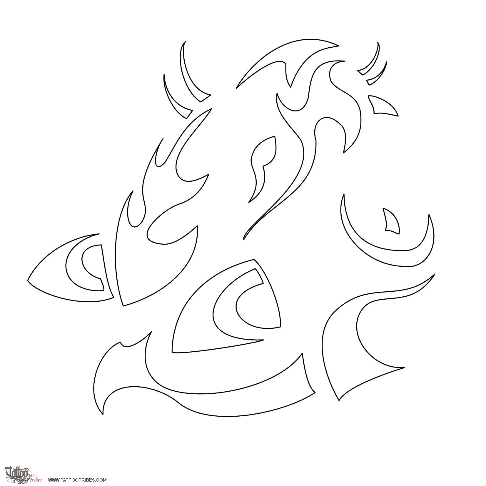 Stencil outline of Mountain lion, Agility, power