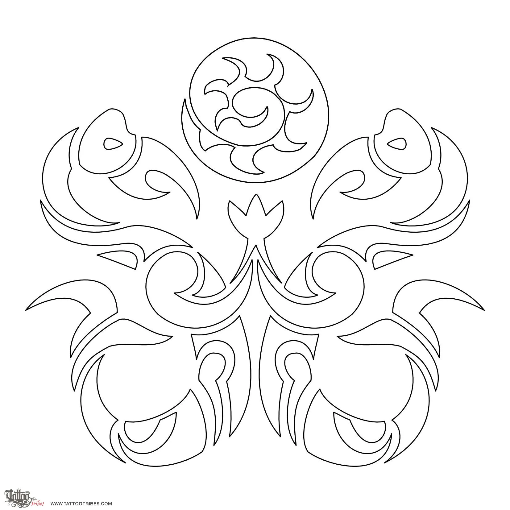 Stencil outline of Aid, New beginning