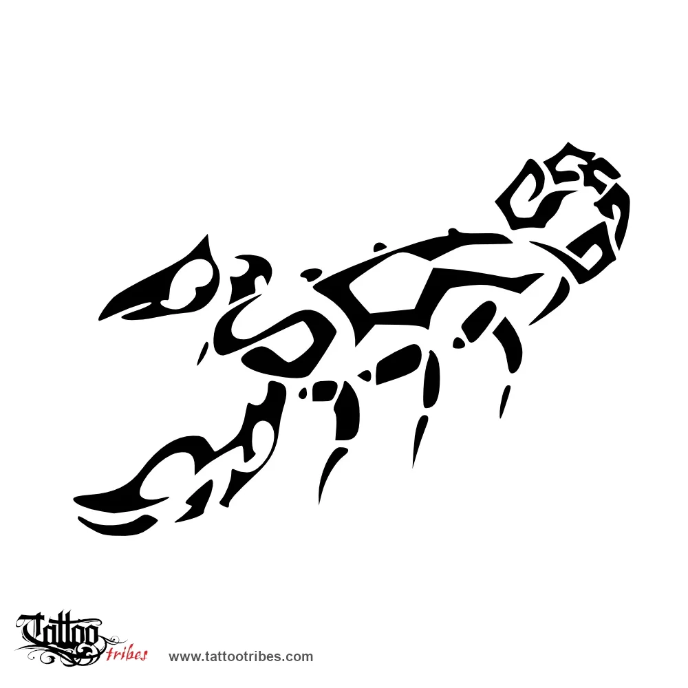 Tattoo image of Scorpion, Danger