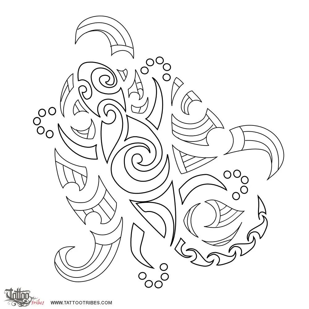 Stencil outline of Maori gecko, Reborn stronger