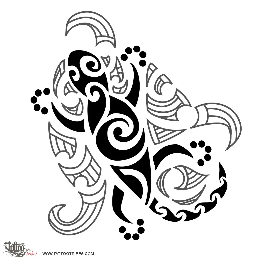 Tattoo image of Maori gecko, Reborn stronger