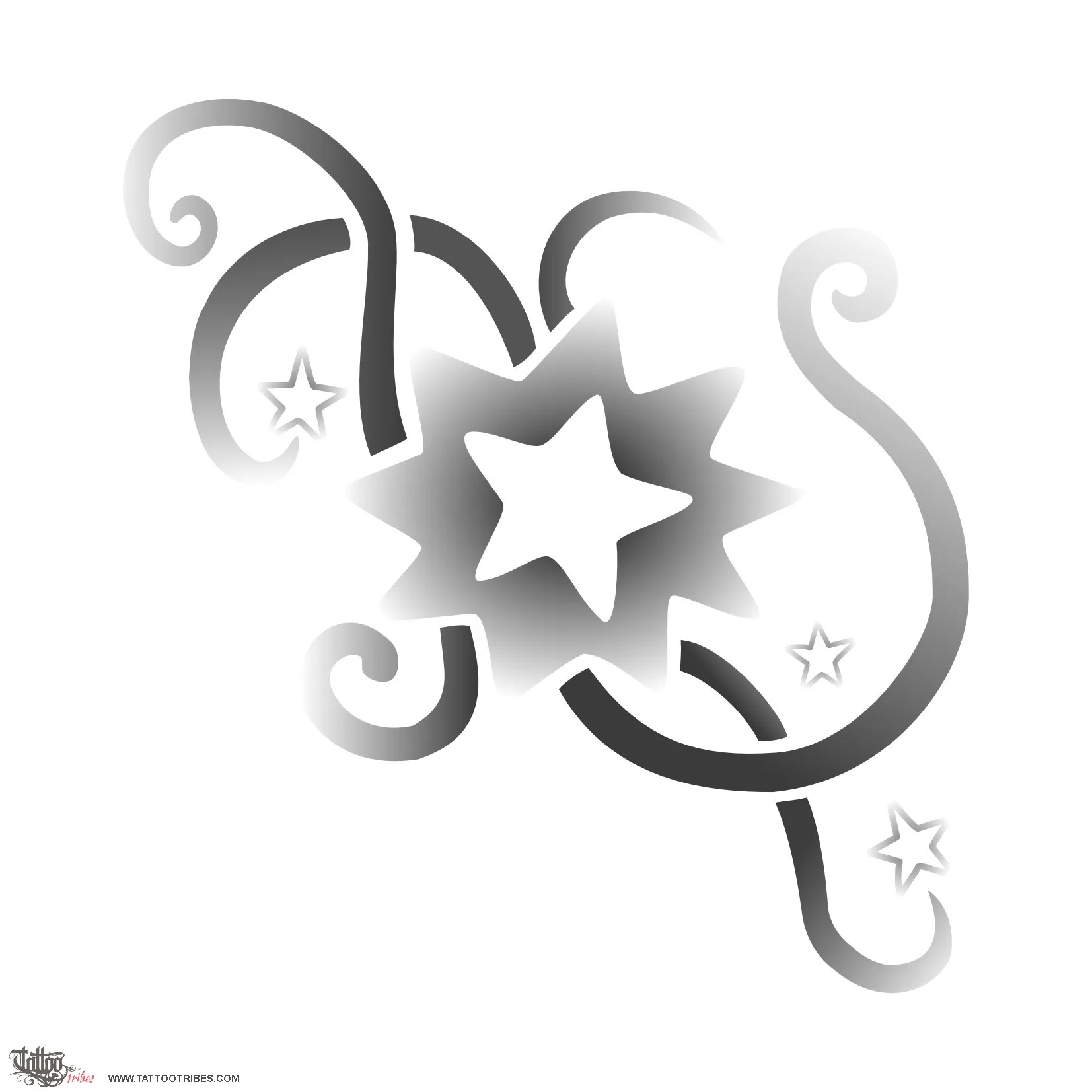 Tattoo image of Stars, Sweetness, impulsiveness