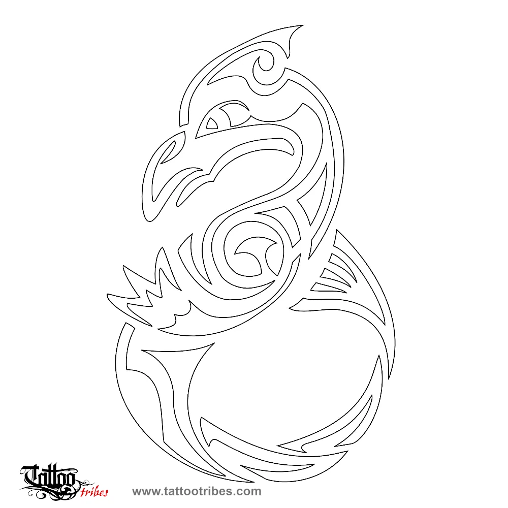 Stencil outline of Te Manaia, Protection