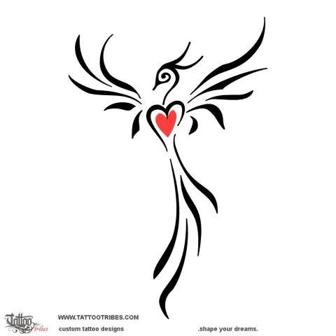 Heart phoenix