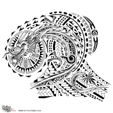 Dragon sleeve