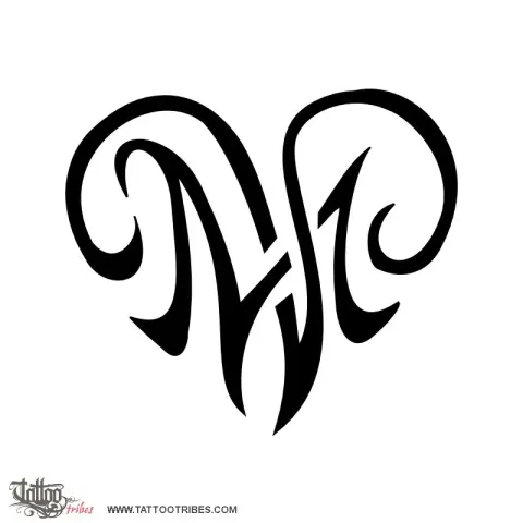 M+V heart
