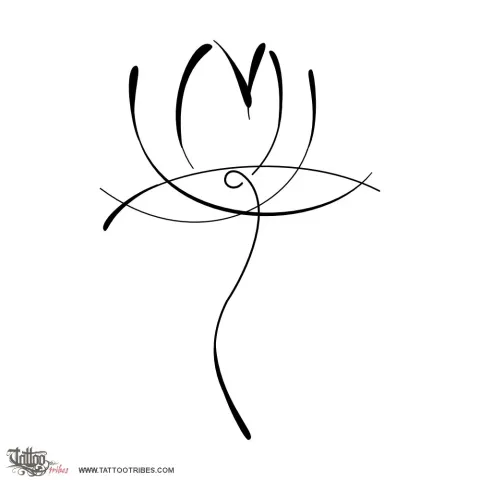 M Lotus flower