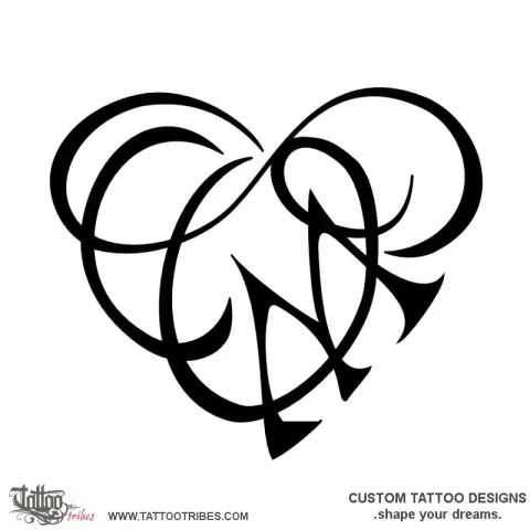 O+C+M infinity heart
