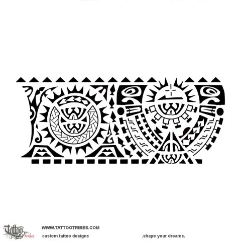 Nehenehe (To be ready) tattoo design thumbnail