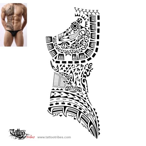 Uana (Strong) tattoo design thumbnail