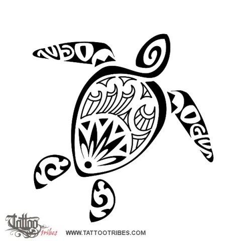 M+C Turtle (Family, union) tattoo design thumbnail