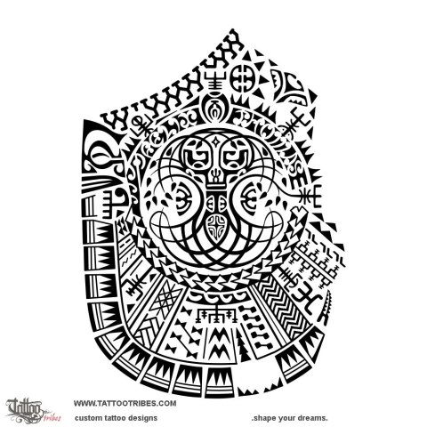 Yggdrasil (Tree of life) tattoo design thumbnail