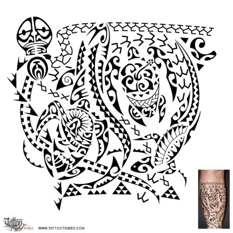 Welo (Ancestry) tattoo design thumbnail