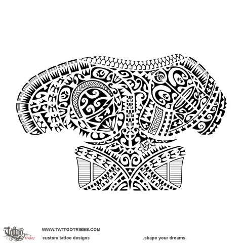Erepuru (Who go together) tattoo design thumbnail