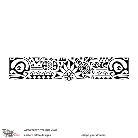Family (Always together) tattoo design thumbnail