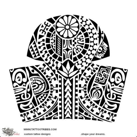 Faino (To balance) tattoo design thumbnail