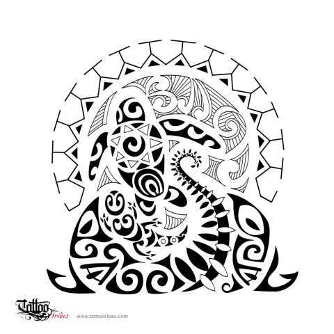 Whanau (Family) tattoo design thumbnail