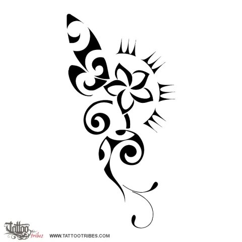 Bliss (Follow it) tattoo design thumbnail