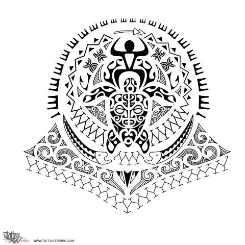 Angitu (Luck, success) tattoo design thumbnail