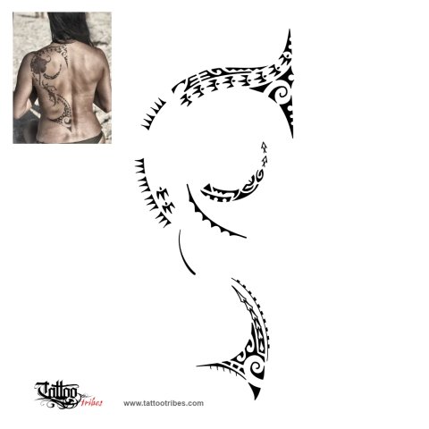 Mātā hou (New beginning) tattoo design thumbnail