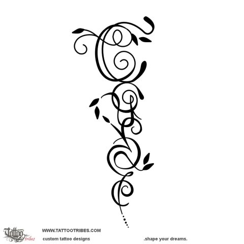 Courage (Rebirth) tattoo design thumbnail