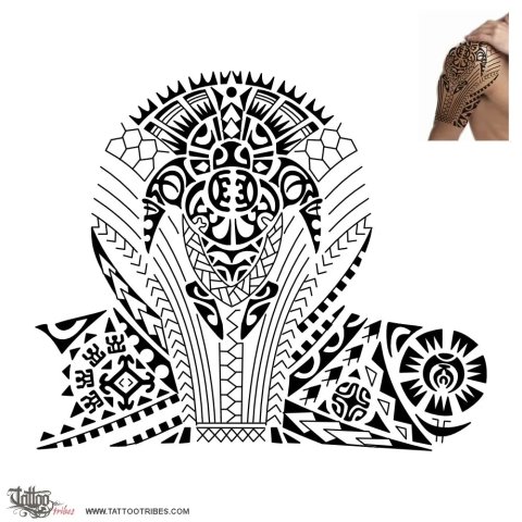 Ahurea (Cultures) tattoo design thumbnail