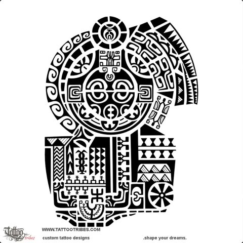 Kote'e (Voyage) tattoo design thumbnail