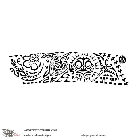 Papaate (Together as a whole) tattoo design thumbnail